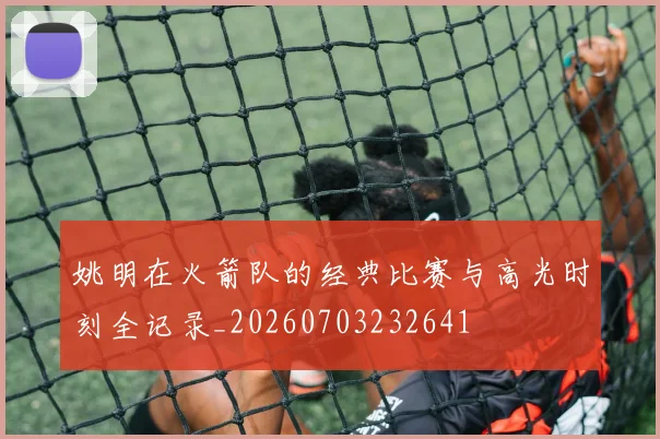姚明在火箭队的经典比赛与高光时刻全记录_20260703232641